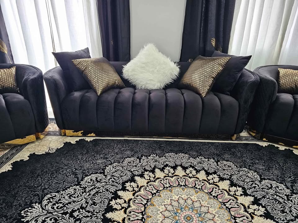 Brand new in box 3+2+1+1 seven seater Turkish style sofa in different colours - Image 3
