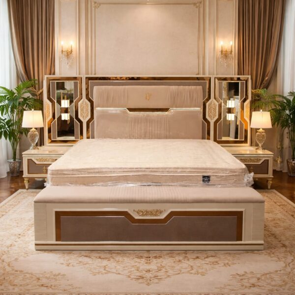 KING SIZE BED SET — COMPLETE SET